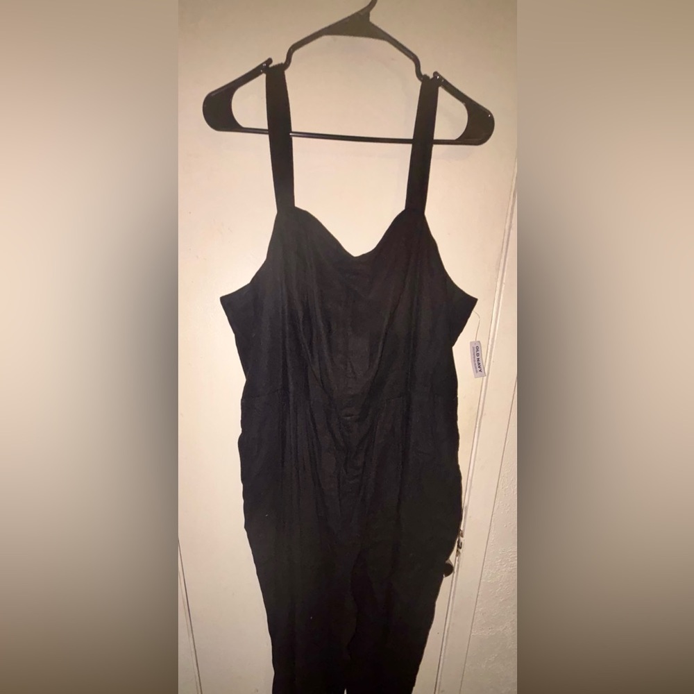 🆕 Old Navy Black Sleeveless Jumpsuit | 2X | NWT